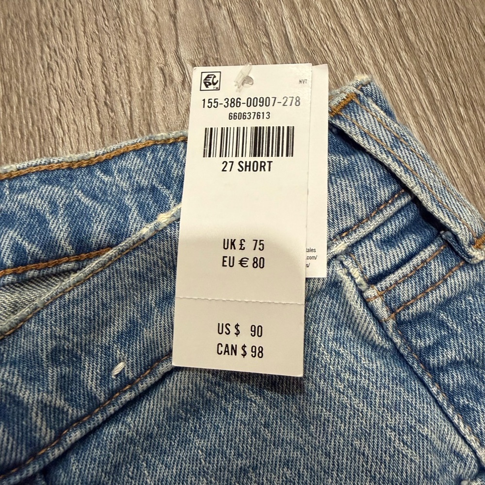 A&F The 90’s straight mid rise Jean - Picture 3 of 4